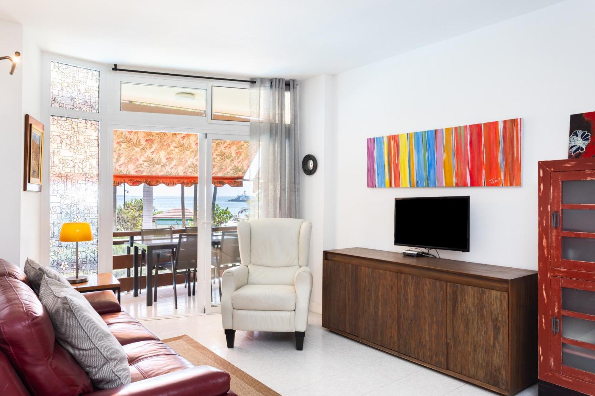 Classbnb - Seafront Apartment Just 200M From Las Vistas Beach Arona (Tenerife) Exteriér fotografie